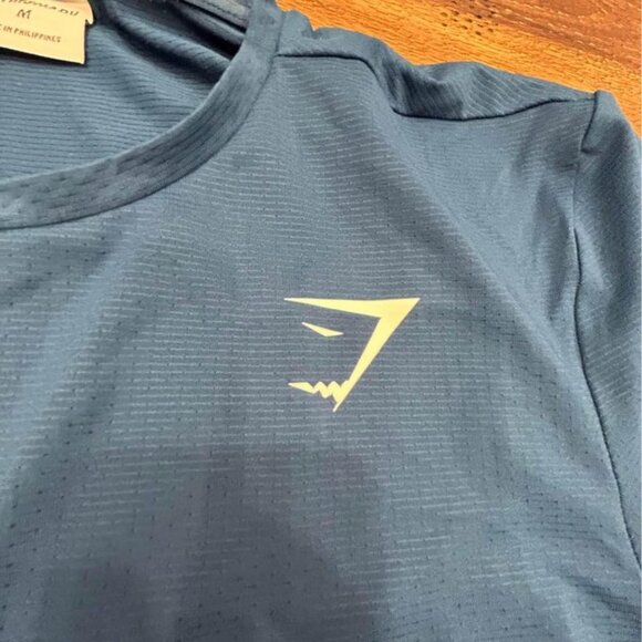 GYMSHARK mens t-shirt. Size Medium. New condition. Blue. Worn one or two times. - Picture 7 of 10